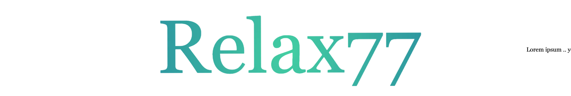 Relax77